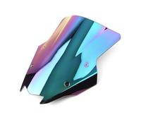 Parabrisas De Motocicleta para Kawasaki Z1000SX para Ninja Z1000 SX 2020 2021 2022, Protector De Pantalla De Doble Burbuja. Deflector De Parabrisas(Iridio)