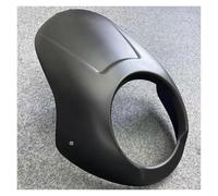 Parabrisas de Motocicleta para Keeway V para Cruise 125 para RKV 125 C para RKV125C Faro Máscara Luz Pantalla Cubierta Lámpara Delantera Carenado Parabrisas Carenabris(Matte Black)