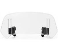Parabrisas De Motocicleta para MT07 MT09 MT10 R1 R3 FZ6 para TMAX 500 para Xmax Extensión Elevador Deflector Viento Motocicleta Parabrisas(A Small Transparent)