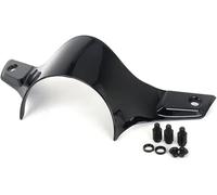 Parabrisas De Motocicleta para Vespa GTS 300 para Super 2023 2024 Visera Deportiva Deflector Accesorios Viento Motocicleta Parabrisas(Bright Black)