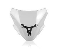 Parabrisas De Motocicleta para Yamaha MT07 2025+ Alerón Delantero, Carenado, Visera, Deflectores Viento, Protector Extensión Pantalla Carenado De Viento(Transparente)
