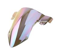 Parabrisas de Motocicleta Parabrisas De Doble Burbuja para S1000RR S1000 RR 2019 2020 2021 2022 2023 2024 S 1000 RR Carenabris(Clear Iruidium)