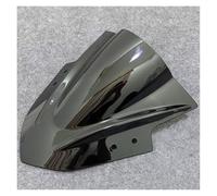 Parabrisas de Motocicleta Parabrisas De Motocicleta De Doble Burbuja para CBR600 F4i para CBR 600 F4I 2011 2012 2013 2014 2015 Carenabris(Smoke)