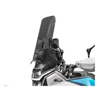 Parabrisas de Motocicleta Parabrisas De Motocicleta para CFMOTO 450MT MT450 450 MT, Deflectores De Viento, Parabrisas Delantero Ensanchado, Parabrisas Elevado Carenabris(Gray 45CM)