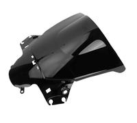 Parabrisas de Motocicleta Parabrisas De Plástico ABS para Motocicleta CBR250R MC41 2010 2011 2012 2013, Protector De Pantalla De Doble Burbuja. Carenabris(Negro)