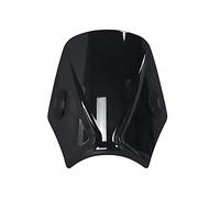 Parabrisas de Motocicleta Parabrisas Universal para Motocicleta para Keeway para Superlight 125, 150 Y 200. Protector Deflector Carenabris(Negro)