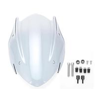 Parabrisas De Motocicleta, Protector Deflector De Viento con Soporte para Suzuki GSX-S750 GSXS750 GSXS 750 2017-2022, Parabrisas Delantero. Carenabris Deflector De Parabrisas(Humo Ligero)