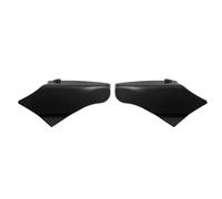 Parabrisas Deflector Aire Deflector de Aire y Calor para Motocicleta, Compatible con Harley Softail Slim FLS Fatboy FLSTF FLSTN FLBRS 2000-17, Protector Reflectante para sillín.