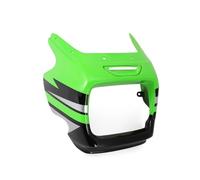 Parabrisas Deflector cupula Kit de carenado Faro Delantero Motocicleta Verde, Cubierta Parabrisas, Conjunto plástico ABS para ZRX1100 ZRX1200