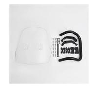 Parabrisas Deflector Parabrisas para Touring Hunter Cub ADV CT125 JA55 JA65 Trail125 2020-2025 con Deflector De Viento Y Barra De Montaje.