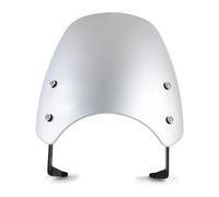 Parabrisas Deflector Viento Parabrisas Motocicleta para Triumph Bonneville, Scrambler 1200 XE XC BE 1200XE 2019-2023 Carenabris(Plata)