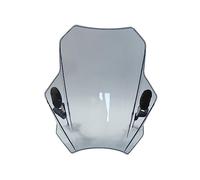 Parabrisas Deflectores Viento Visera Para CMX1100 Para REBEL Para CMX300 Para CMX500 Para REBEL Parabrisas Motocicleta Cubiertas Parabrisas Pantalla Lente Ahumada Deflector(Light Grey)