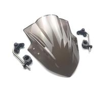 Parabrisas Deflectores Viento Visera Para MT-01 Para MT03 Para MT07 Para MT09 Parabrisas De Motocicleta Soporte Ajustable(Brown)