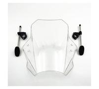 Parabrisas Deflectores Viento Visera Para VT750S Para VT 750S Para VT750 S Parabrisas Para Motocicleta Deflector De Viento Abrazadera Variable ABS Parabrisas Spoiler(Clear)