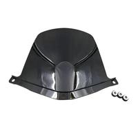 Parabrisas Delantero Corto De Plástico ABS para Motocicleta, Protector De Viento Y Deflector para Piaggio para Beverly 200(Negro)