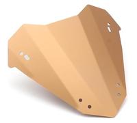 Parabrisas Delantero De Motocicleta CNC Deflector Aire Aluminio para Yamaha X-MAX 300 2023 carenabris Parabrisas Moto(Brass)