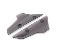 Parabrisas Delantero De Motocicleta para XL750 TRANSALP 2023 XL 750 Transalp Kit De Accesorios para Alerones Laterales Deflector De Parabrisas(Fumar,Frente)