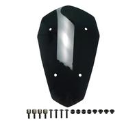 Parabrisas Deportivo Motocicleta Visera Deflector Viento para MT-07 para Tracer 2020-2024 para TRACER700 22 23 Parabrisas Deflector(Negro)