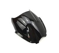 Parabrisas Doble para Burbuja para Motocicleta para Hyosung para GT125R para GT250R para GT650R para GT 125 250 650 R 2005-2012 Parabrisas Motocicleta Deflector Viento(Negro)