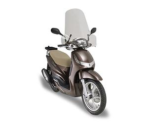 Parabrisas específico Transparente 50,8 x 66 cm (H x L) enganches excluidos Kappa 8100A Peugeot Tweet 50-125-150 (10 > 13)