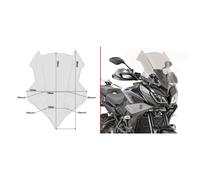 Parabrisas GiVi 550 x 465 mm con ABE para Yamaha Tracer 900 GT 2018-2020