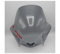 Parabrisas GiVi tintado 330 x 365 mm con ABE para Honda CB 1000, Kawasaki ER-5