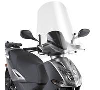 Parabrisas GIVI transparente, >550 mm de alto, 640 mm de ancho para Kymco Agility 50-125-150-200 R16 (08-21) Parabrisas