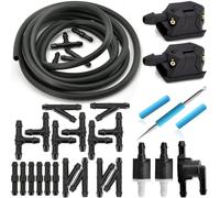 Parabrisas Lava Boquilla Compatible Con Fiat Para Ducato Van Para Motor Home 244 250 290 1990-2024 Rociador De Boquilla De Limpiaparabrisas