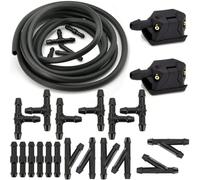 Parabrisas Lava Boquilla Compatible Con Ram Para ProMaster Car, Limpiaparabrisas De 4 Vías, Boquillas De Chorro De Agua, Kit De Pulverización