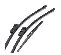 Parabrisas Limpia 24"+14"+10" Para MG Para ZS Para EV Para ZX Para ZST Para VS 2017-2024 Limpiaparabrisas Traseros Y Delanteros Coche Set Cepillo Lluvia Parabrisas Limpiaparabrisas