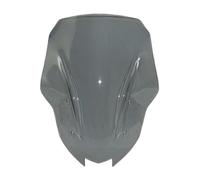 Parabrisas Modificado para Kawasaki para Versys 650 para KLE650 2022-2025 Parabrisas De 25 Mm De Grosor. Deflector De Viento Visera De Cristal(Smoke Grey)