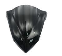 Parabrisas Modificado para MT25 para MT03 2020-2024 Motocicleta Sports Touring Parabrisas Delantero Visera Deflector De Viento Parabrisas para Motocicleta(Black)