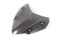 Parabrisas Modificado para X-MAX300 2017 2018 2019 2020-2022 Deflector Viento Motocicleta Parabrisas Deportivo Visera Deflector Pantalla Antiviento(Grey)