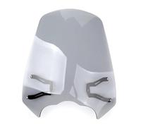 Parabrisas Moto Cúpula para Kawasaki para Vulcan S 650 2015-2023 Parabrisas Soporte Pantalla Parabrisas Alerón Extensor(Gray)