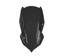Parabrisas Moto Cúpula para Kawasaki para Z250 para Z400 2019-2024 Parabrisas Motocicleta Escudo Visor Pantalla Deflectores Viento con Soporte Parabrisas Alerón Extensor(Smoke)
