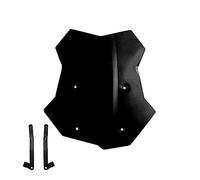 Parabrisas Moto Delantero Elevado para Motocicleta F750GS, Protector Deflector De Viento, Parabrisas Touring F 750 GS Carenabris(Negro)