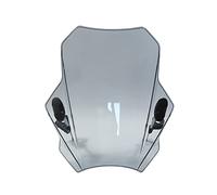 Parabrisas Moto para Ducati para Scrambler 400 800 para Icon para Classic para Diavel S Motocicleta 22 26 28MM Manillar Universal Parabrisas(Light Grey)
