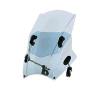 Parabrisas Moto para MT-03 para MT-07 para MT-09 para MT-10 para FZ-10 FZ-09 para FZ1N para FZ6 Parabrisas Ajustable para Motocicleta Carenabris(Transparent Gray)