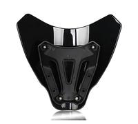 Parabrisas Moto para MT-07 para MT07 para MT 07 2021 2022 2023 Parabrisas Delantero Deflector De Viento con Soporte Motocicleta Carenabris(A Black)