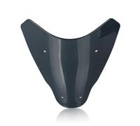 Parabrisas Moto para MT-07 para MT07 para MT 07 2021 2022 2023 Parabrisas Delantero Deflector De Viento con Soporte Motocicleta Carenabris(Deep Black)