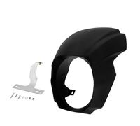Parabrisas Moto para Softail para Breakout para FXBR para FXBRS 2018-2021- 2022 Cubierta De Carenado Faro De Motocicleta Parabrisas Delantero Carenabris(Matte Black Fairing)