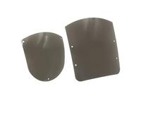 Parabrisas Moto para Sportster XL 883 1200 para Roadster para Dyna para Low Parabrisas Motocicleta Carenado De Cuarto Protector Pantalla De Viento Carenabris(Smoke Wind Screen)