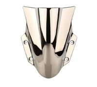 Parabrisas Moto para Suzuki GSX250R para GSXR para GSX 250 R 250R Años 2017 2018 2019 2020 2021 Parabrisas De Doble Burbuja para Motocicleta Deflector Cupula Moto(Plata)