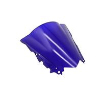 Parabrisas Moto para YZFR25 para YZFR3 2013-2018 Parabrisas para Motocicleta Pantalla Protectora Carenado Accesorios Protector Carenabris(Blue)