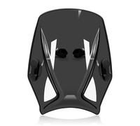 Parabrisas Moto para Zontes para G1-125 2020-2024 Parabrisas De Motocicleta Universal Cubierta De Parabrisas Accesorios De Pantalla Deflector(Black)