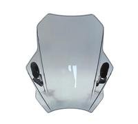 Parabrisas Moto para ZONTES para G1-125 2021-2023 Parabrisas Motocicleta Universal Cubiertas Parabrisas Pantalla Deflector Motocicletas Deflector Viento(Grey)