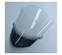 Parabrisas Moto Parabrisas De Doble Burbuja para Motocicleta para Kawasaki para Ninja 636 ZX6R ZX-6R ZX 6R 2019 2020 2021 2022 Carenabris(Clear A)