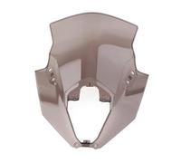 Parabrisas Moto Parabrisas De Doble Burbuja para Motocicleta para Kawasaki para Ninja 650 EX650 ER-6F ER6F 2020-2023 2024, Visera Y Deflector De Carenado. Carenabris(Smoke)