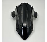 Parabrisas Moto Parabrisas De Doble Burbuja para Motocicleta S1000RR S 1000RR 2019, 2020, 2021, 2022, 2023 Y 2024 Carenabris(Bright Black Black)