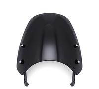 Parabrisas Moto Parabrisas De Motocicleta para Ducati para SCRAMBLER 2015-2019, Deflector De Viento, 2018, 2017 Y 2016(Black)